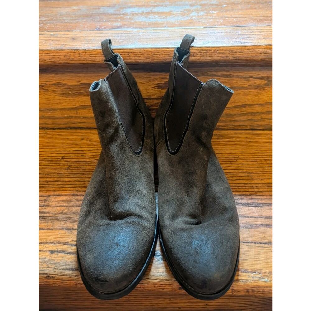 Thursday Boots Cavalier Chelsea Women's 10.5 Weather Safe Suede Classic Brown - Picture 2 of 9